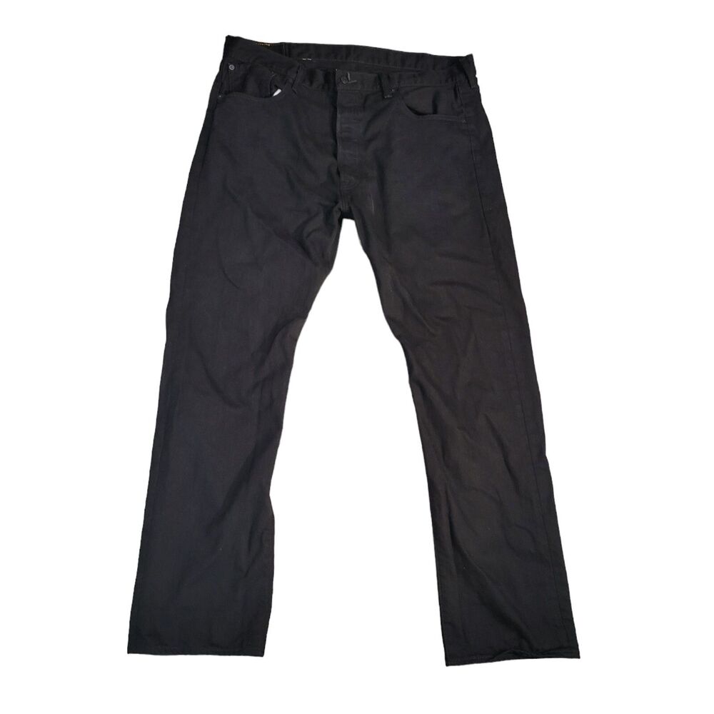 Levi's Men's 501 40x32 Original Straight Fit Jeans Black